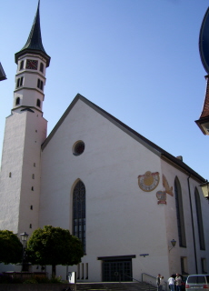 Foto der Dreifaltigkeitskirche in Leutkirch