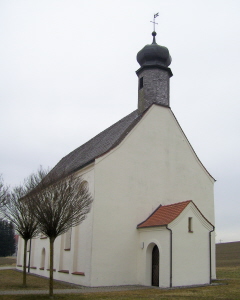 Foto der Wolfgangskirche in Leutkirch-St. Wolfgang