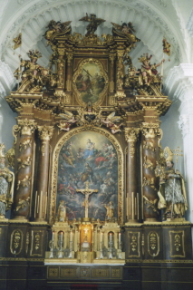 Foto vom Hochaltar der Abteikirche Obermarchtal