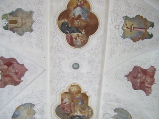 Foto vom Langhausfresko in St. Simon und Judas in Uttenweiler