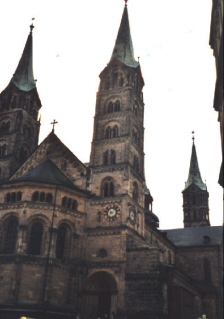 Foto vom Dom St. Peter und St. Georg in Bamberg