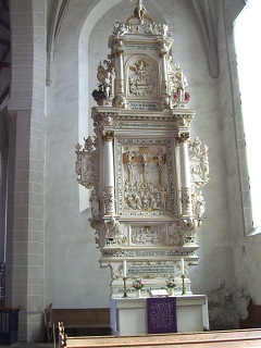 Foto vom Abendmahlaltar im Dom St. Petri in Bautzen