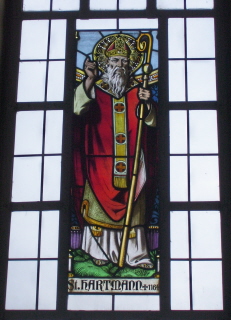 Foto vom Fensterbild in St. Hartmann in Thannberg