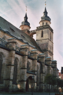 Foto der Stadtkirche Heiligste Dreifaltigkeit in Bayreuth