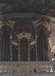 Foto der Orgel