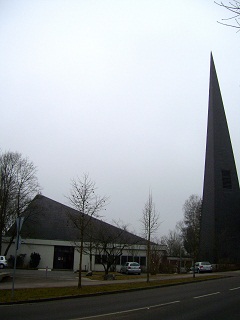 Foto der Friedenskirche in Biberach