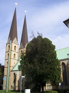 Foto der Neustädter Marienkirche in Bielefeld