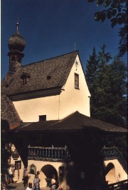 Foto der Wallfahrtskirche Maria Birkenstein