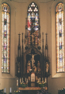 Foto vom Hochaltar in St. Stephan in Konstanz