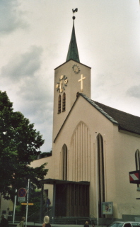 Foto der evang. Auferstehungskirche in Überlingen