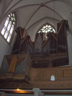 Foto der Orgel in St. Remigius in Bonn