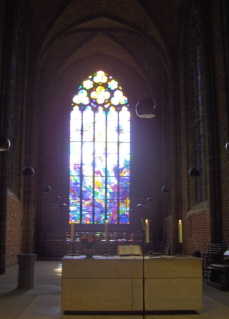 Foto vom Altar der Kirche Unser Lieben Frauen in Bremen