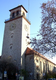 Foto der Lutherkirche in Bruchsal