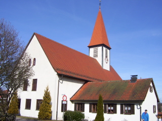 Foto der Bergkirche in Calw-Wimberg
