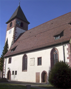 Foto der Martinskirche in Calw-Altburg