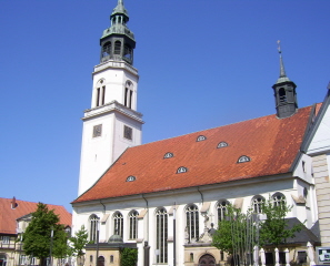 Foto der Stadtkirche in Celle
