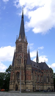 Foto der Petrikirche in Chemnitz