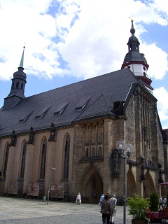 Foto der Stadtkirche St. Jakobi in Chemnitz