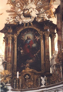 Foto vom Hochaltar in St. Alto in Altomünster