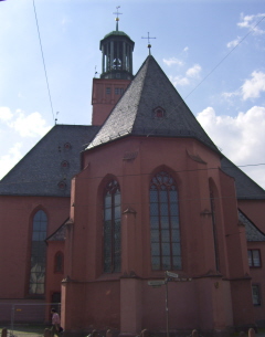 Foto der evang. Stadtkirche in Darmstadt
