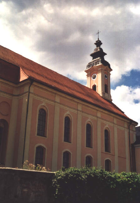 Foto der Asambasilika St. Margaretha in Osterhofen