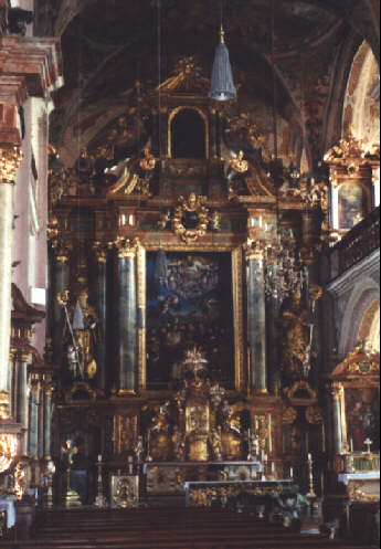 Foto vom Altar in St. Peter und Paul