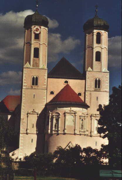 Foto der klosterkirche St. Peter und Paul in Oberaltaich