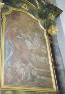 Foto vom Seitenaltar in St. Stephan in Seebach