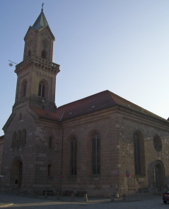 Foto der Pauluskirche in Dinkelsbühl