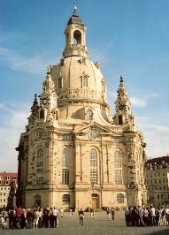 Foto der Frauenkirche in Dresden