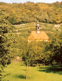 Foto der Weinbergkirche in Dresden-Pillnitz