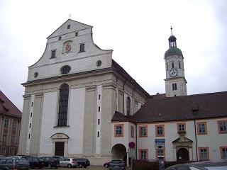 Foto der Schutzengelkirche in Eichstätt
