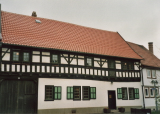 Foto vom Bachstammhaus in Wechmar