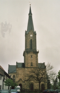 Foto der evang. Kirche St. Viti in Wechmar