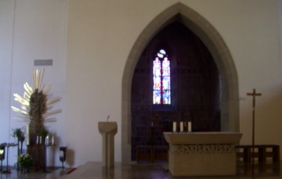 Foto vom Altarraum in Unsere Liebe Frau in Eppingen