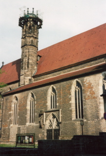 Foto der Augustinerklosterkirche in Erfurt