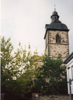 Foto der Schottenkirche in Erfurt