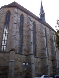 Foto der Franziskanerkirche in Esslingen
