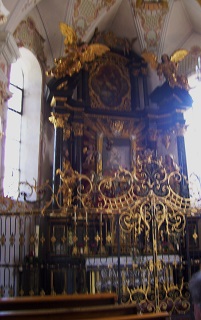 Foto vom Altar der Liebfrauenkirche in Kitzbühel