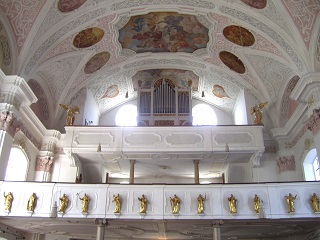Foto der Orgel in St. Johann