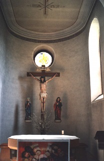 Foto vom Altar in Maria Immaculata in Edelfingen