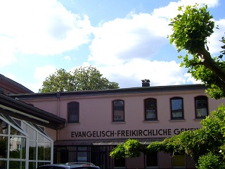 Foto der Baptistenkirche in Frankfurt/Main