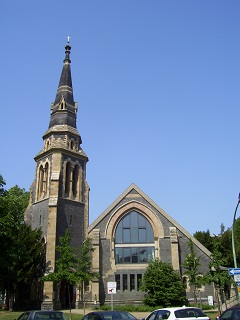 Foto der Christuskirche in Frankfurt-Westend