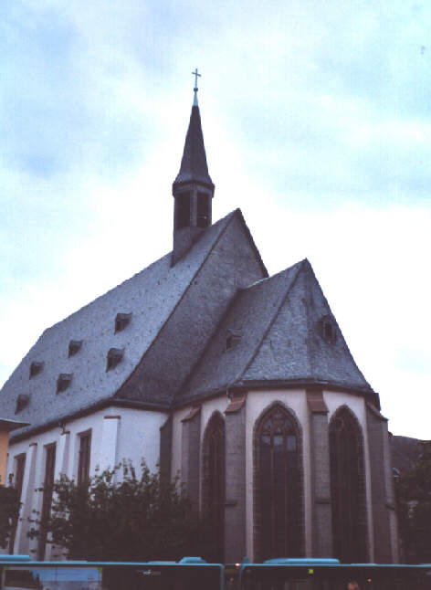 Foto der ehem. Dominikanerklosterkirche in Frankfurt
