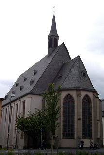 Foto der Heiliggeistkirche in Frankfurt