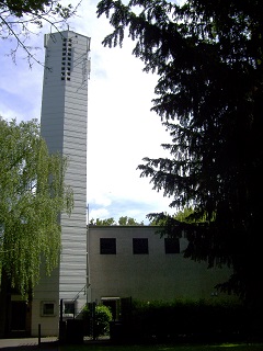 Foto der Heimatkirche in Frankfurt/Main