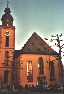 Foto der Katharinenkirche in Frankfurt