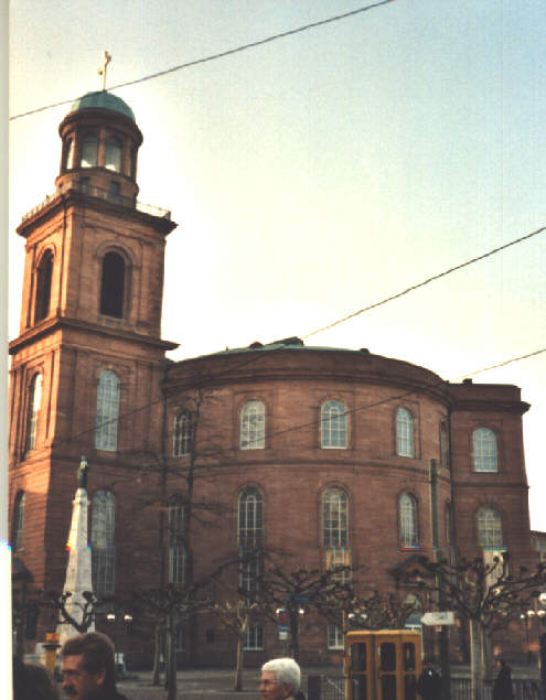 Foto der Paulskirche in Frankfurt