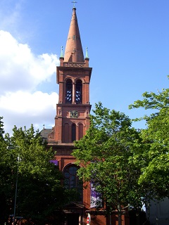 Foto der Stadtkirche in Frankfurt-Höchst
