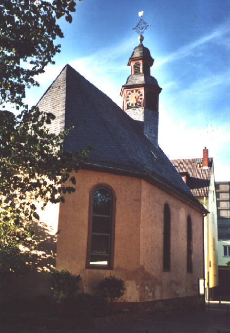 Foto der Zachäuskirche in Frankfurt